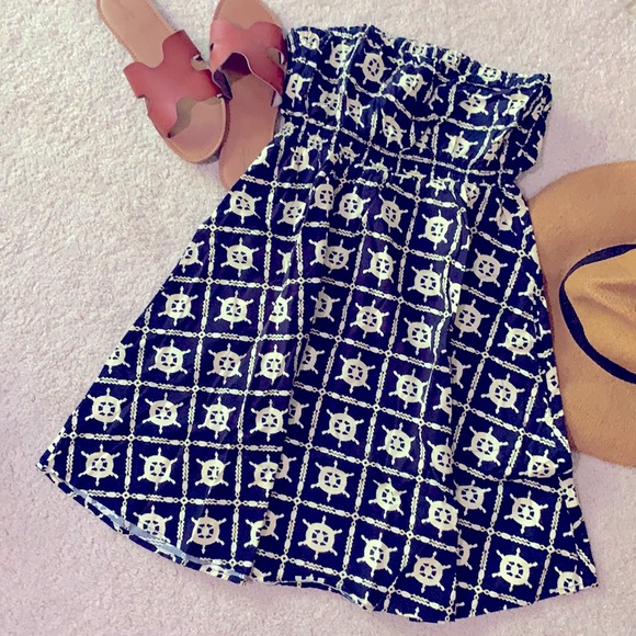 Quiksilver Dresses & Skirts - Quicksilver Women’s Navy Nautical Print Dress